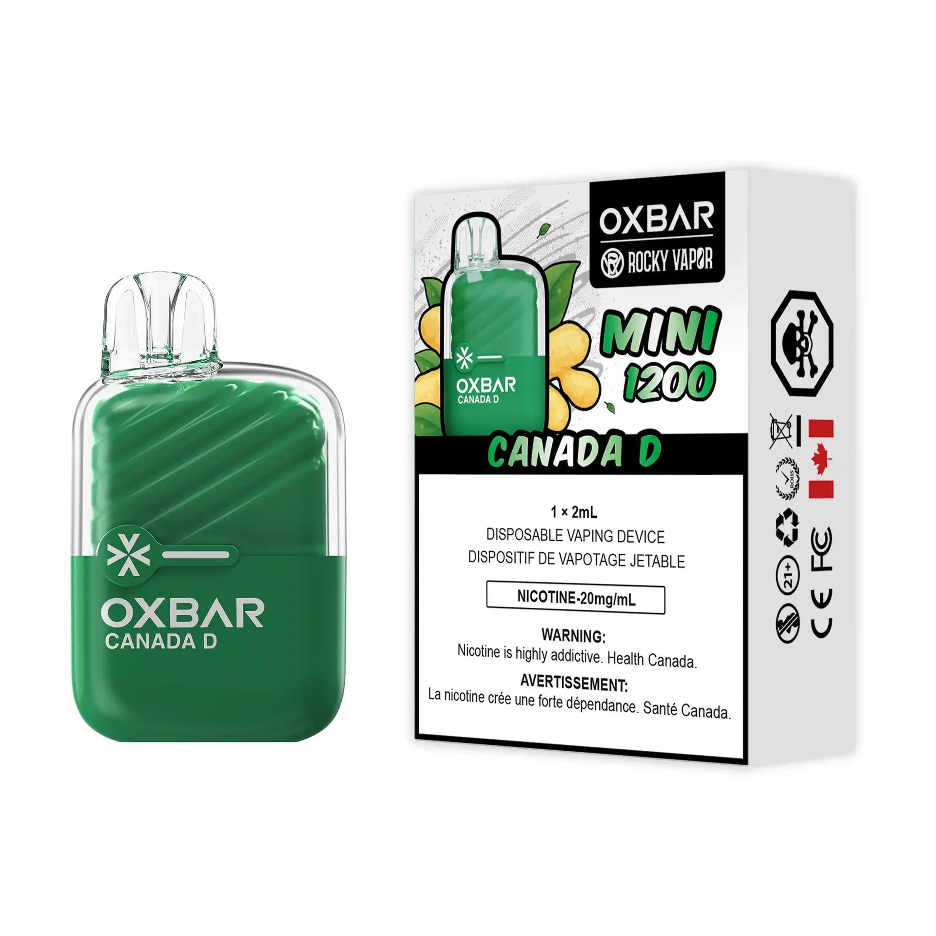Oxbar Mini 1200 Puffs - Disposable Vape by OXBAR — view 5