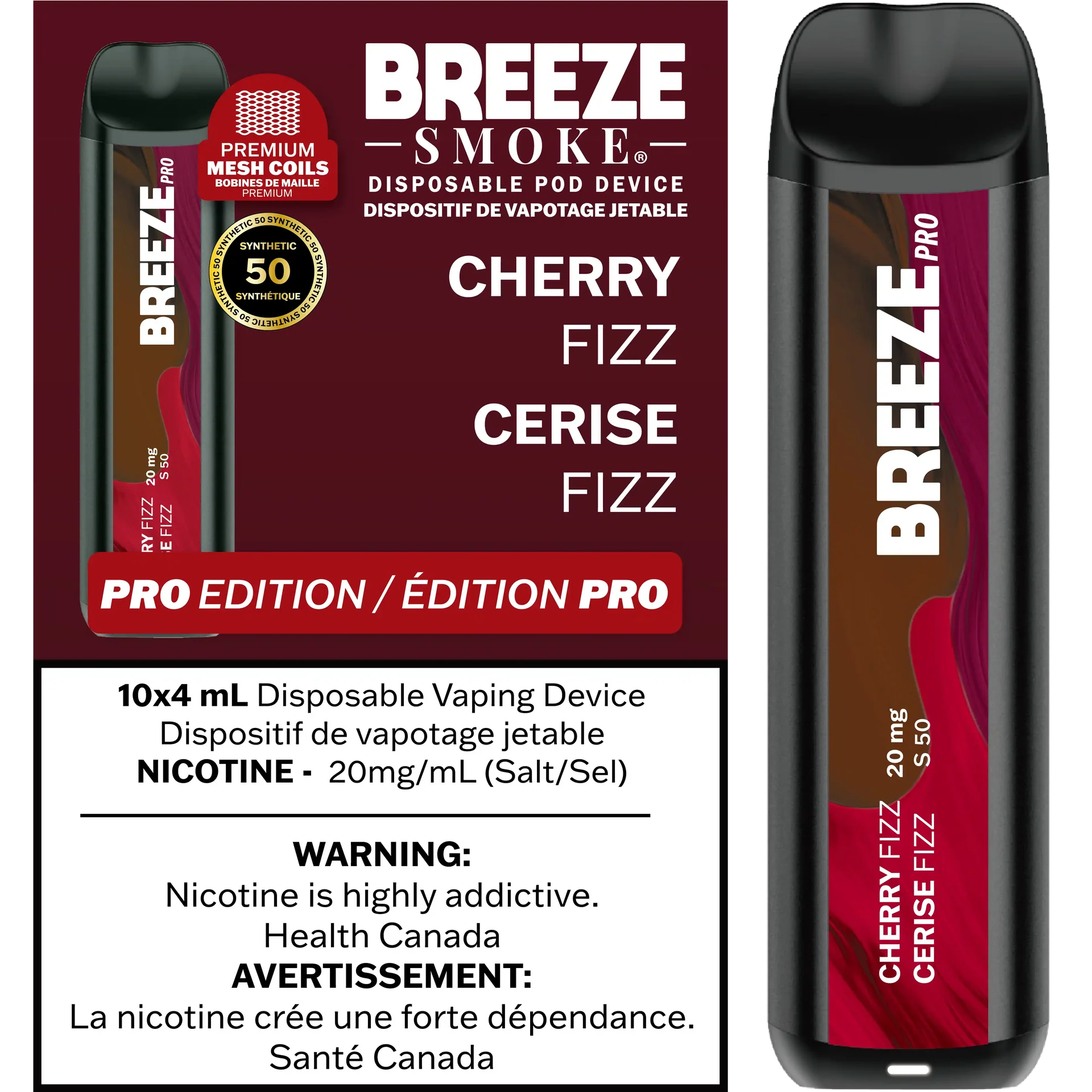Breeze Pro 2K - Disposable Vape by BREEZE — view 20