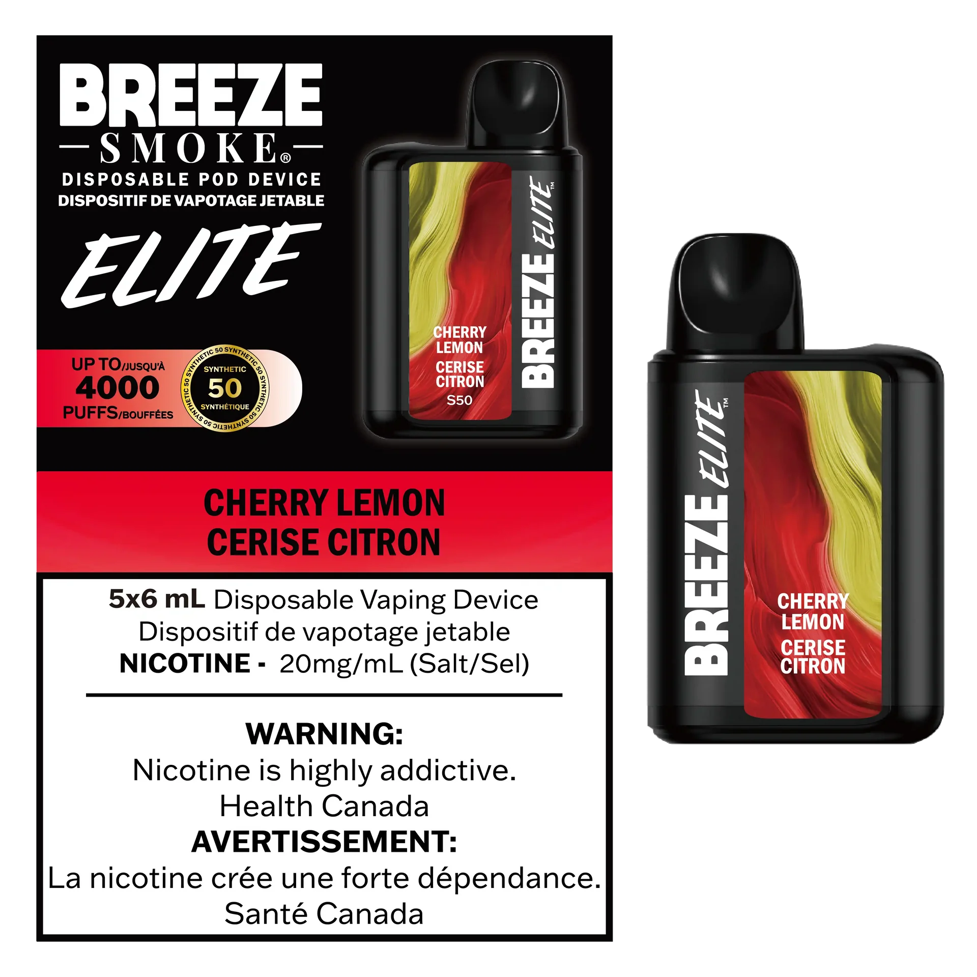 Breeze Elite 4K - Disposable Vape