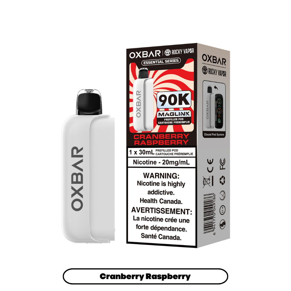 Cranberry Raspberry Oxbar Maglink Pods (Essential Series) 90K
