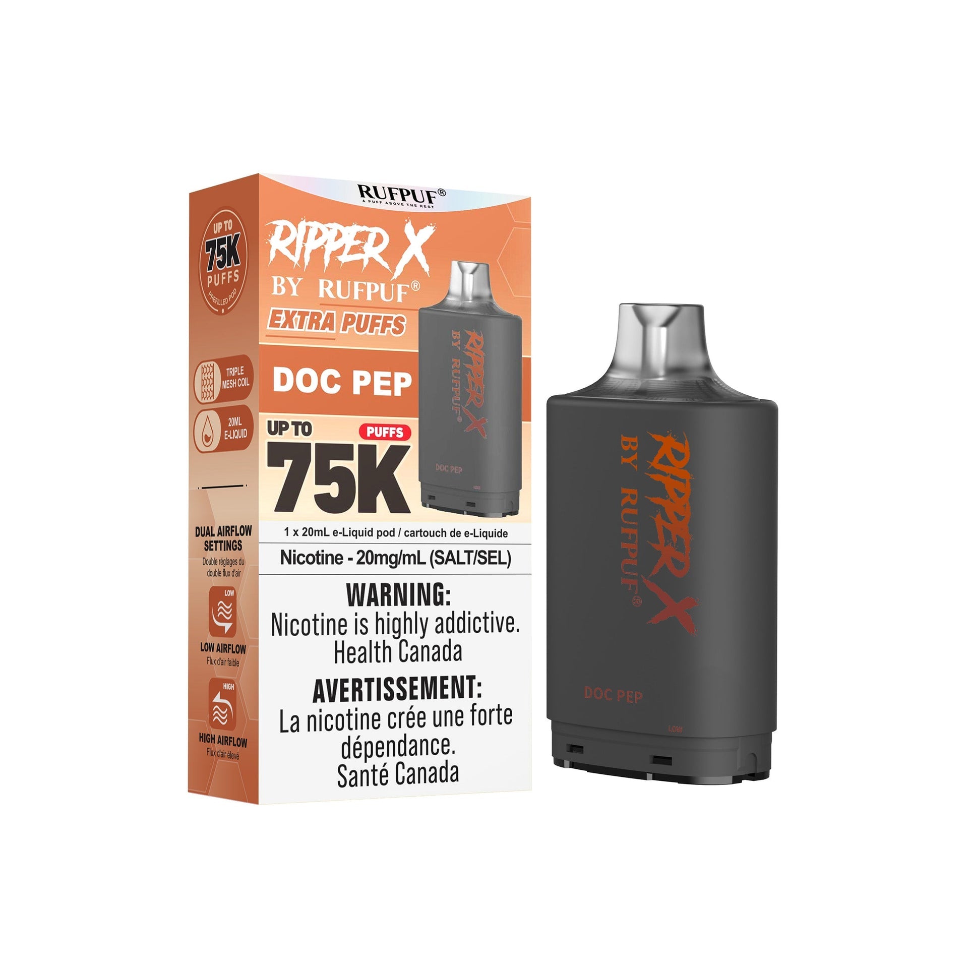 Doc Pep Rufpuf Ripper X Pods 75K by RIPPER X BY RUFPUF