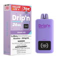Grape Ice Drip'n 26mL - Disposable 70K by DRIP'N