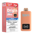 Peach Blue Razz Ice Drip'n 26mL - Disposable 70K by DRIP'N