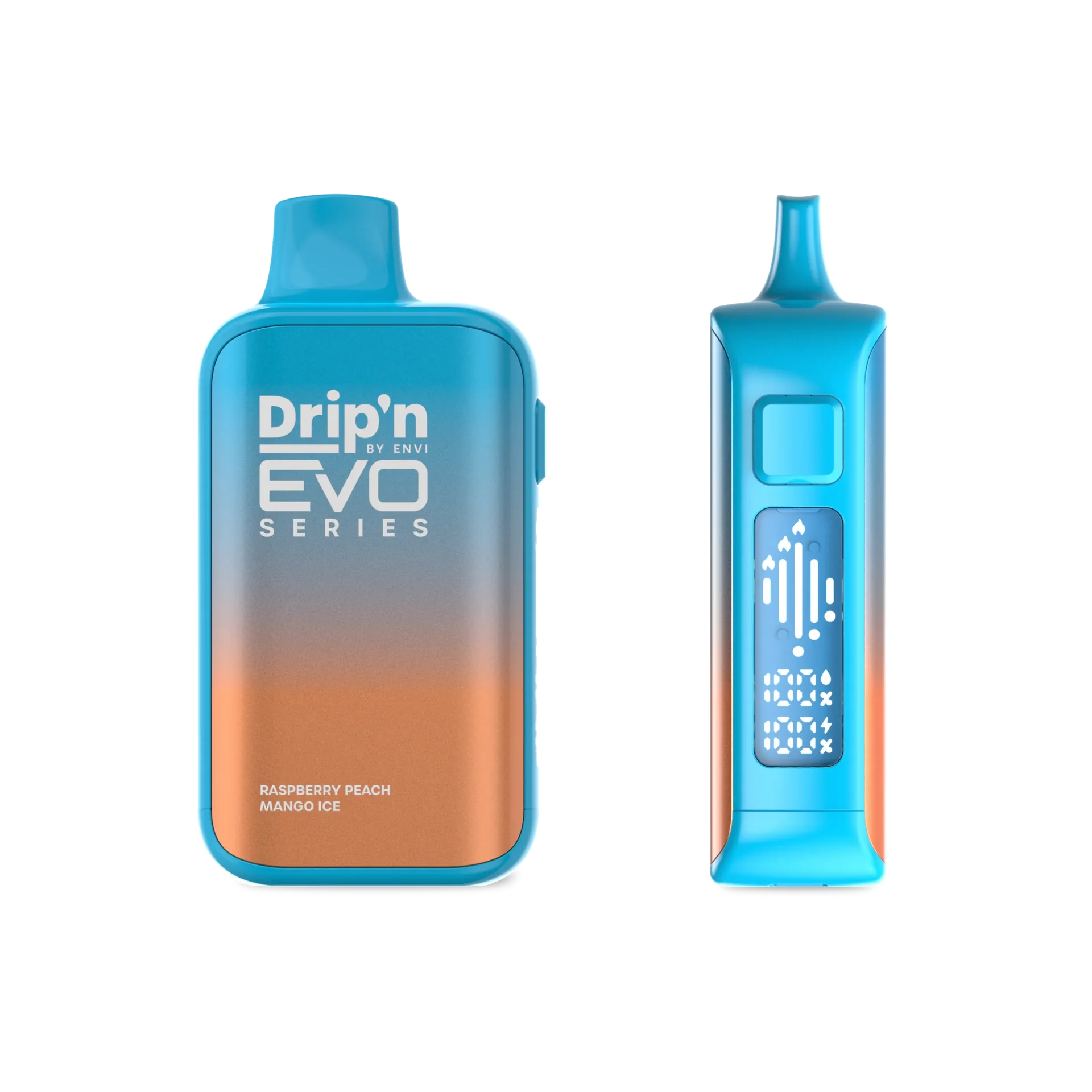 Raspberry Peach Mango Ice Drip'n by Envi EVO 63K - Disposable Vape