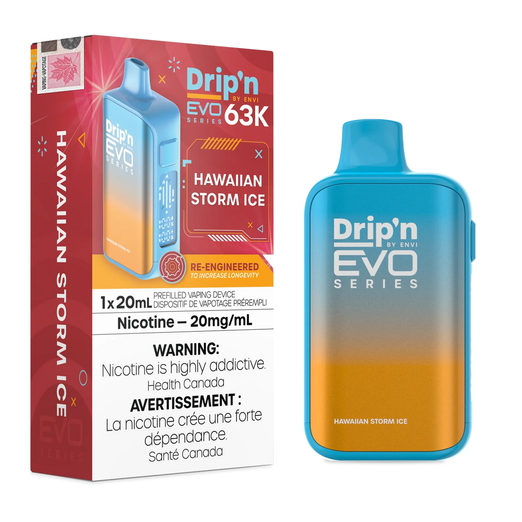 Hawaiian Storm Ice Drip'n by Envi EVO 63K - Disposable Vape by DRIP'N — view 1