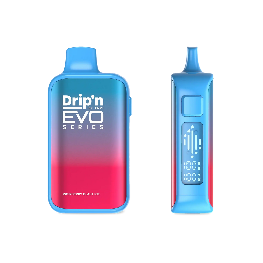 Raspberry Blast Ice Drip'n by Envi EVO 63K - Disposable Vape