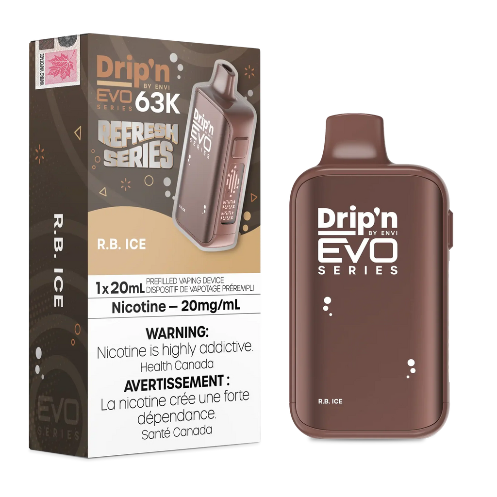 R.B. Ice Drip'n by Envi EVO 63K - Disposable Vape - view 1