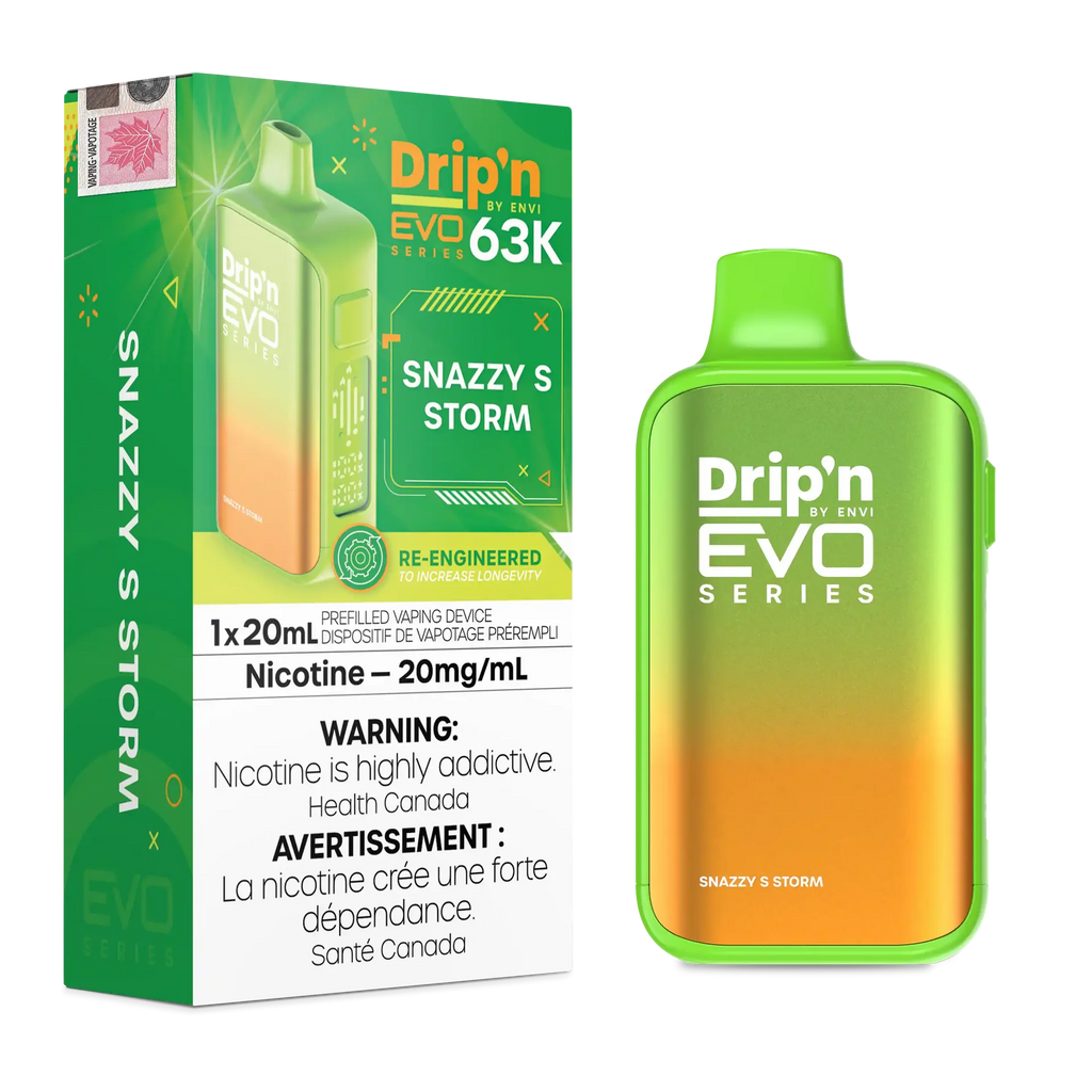 Snazzy S Storm Drip'n by Envi EVO 63K - Disposable Vape - view 1