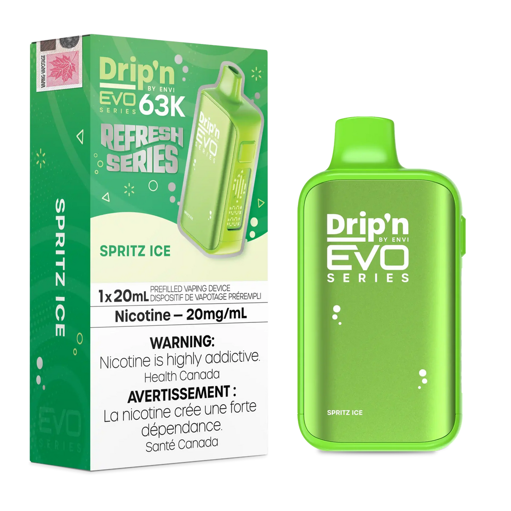 Spritz Ice Drip'n by Envi EVO 63K - Disposable Vape