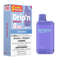 Blue Razz Drip'n by Envi 8ml - Disposable 16K by DRIP'N