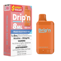 Peach Blue Razz Ice Drip'n by Envi 8ml - Disposable 16K by DRIP'N