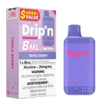 Triple Berry Drip'n by Envi 8ml - Disposable 16K by DRIP'N