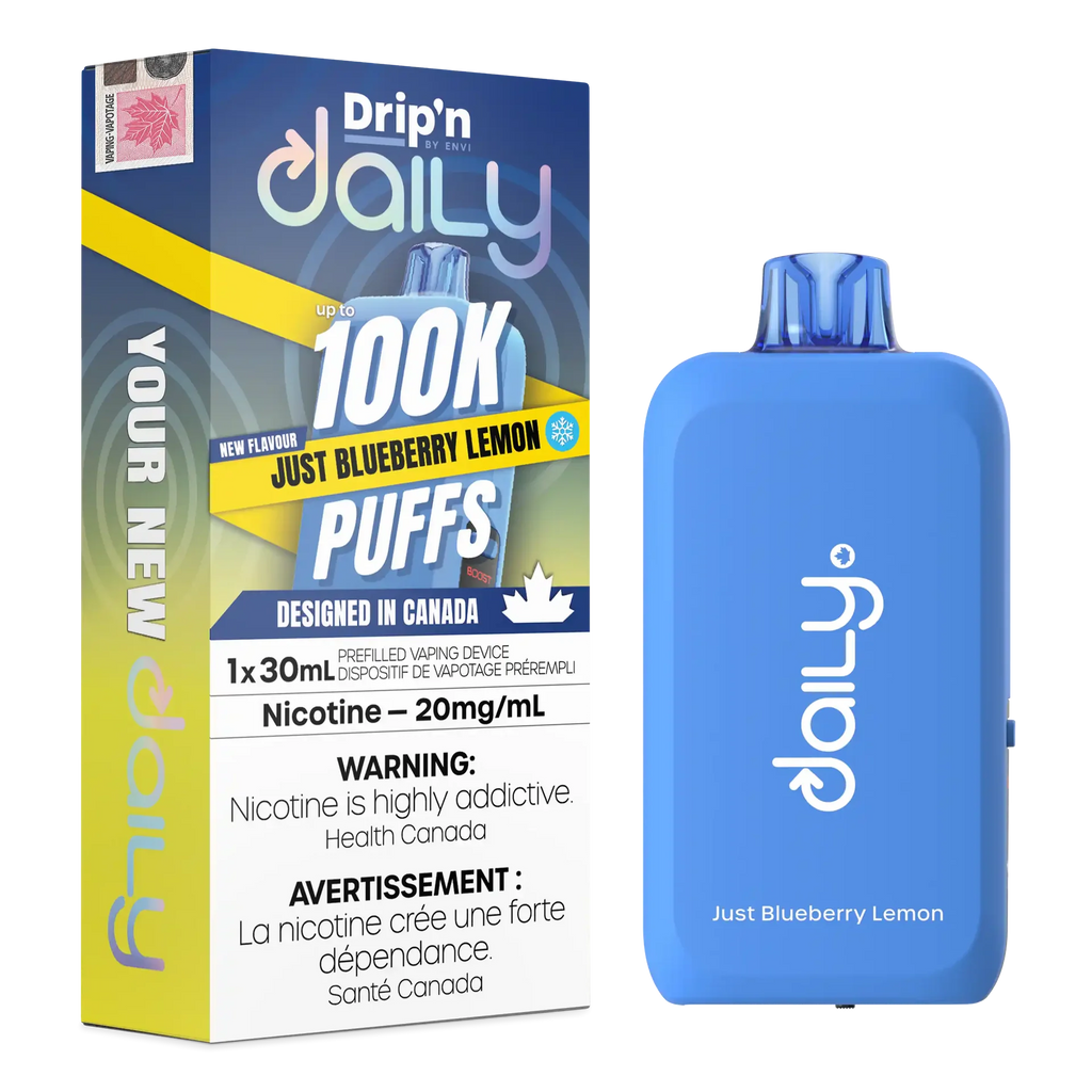 Just Blueberry Lemon Drip'N Daily 30mL - Disposable Vape 100K - view 1