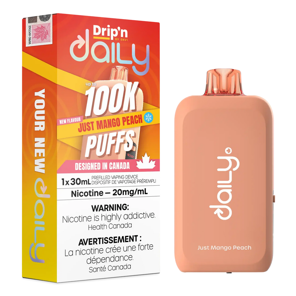 Just Mango Peach Drip'N Daily 30mL - Disposable Vape 100K - view 1