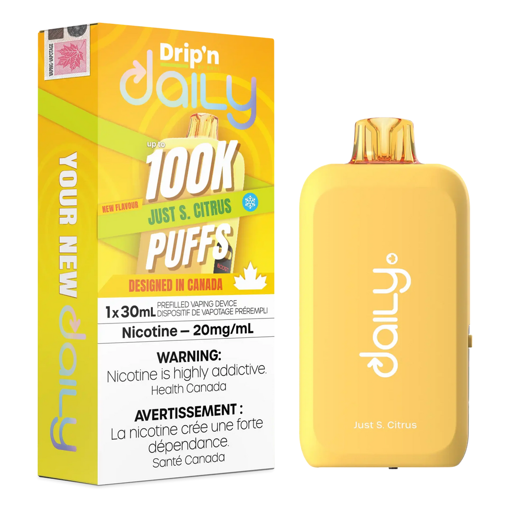 Just S. Citrus Drip'N Daily 30mL - Disposable Vape 100K - view 1