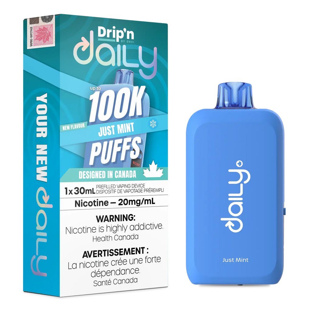 Just Mint Drip'N Daily 30mL - Disposable Vape 100K - view 1