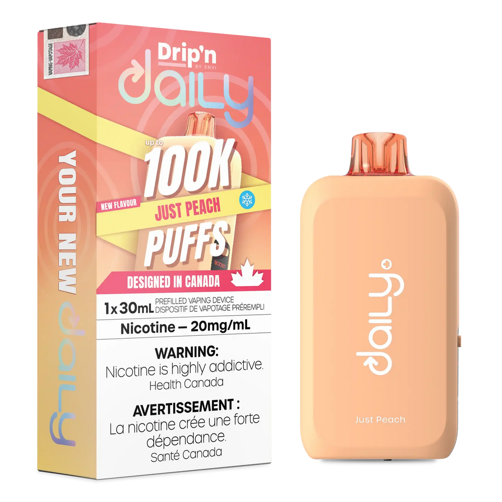 Just Peach Drip'N Daily 30mL - Disposable Vape 100K - view 1