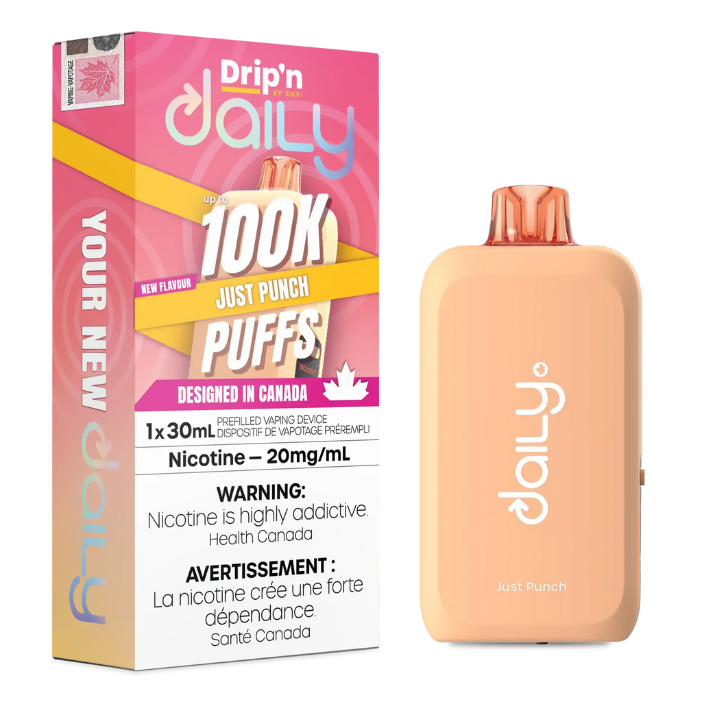 Just Punch Drip'N Daily 30mL - Disposable Vape 100K
