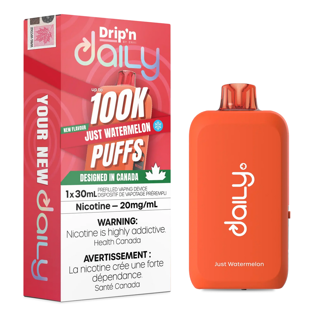 Just Watermelon Drip'N Daily 30mL - Disposable Vape 100K - view 1