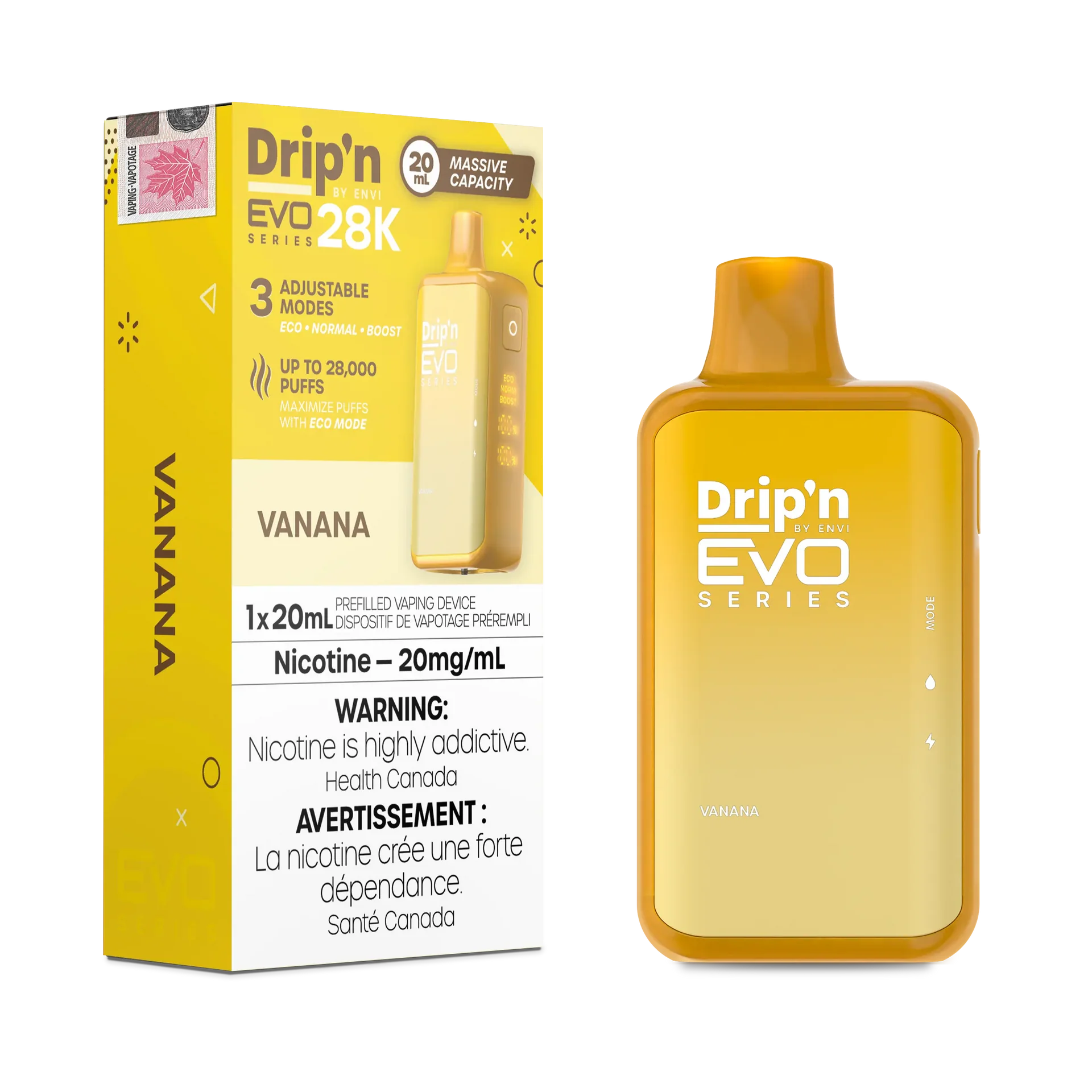 Vanana Drip'N Evo - Disposable 28K