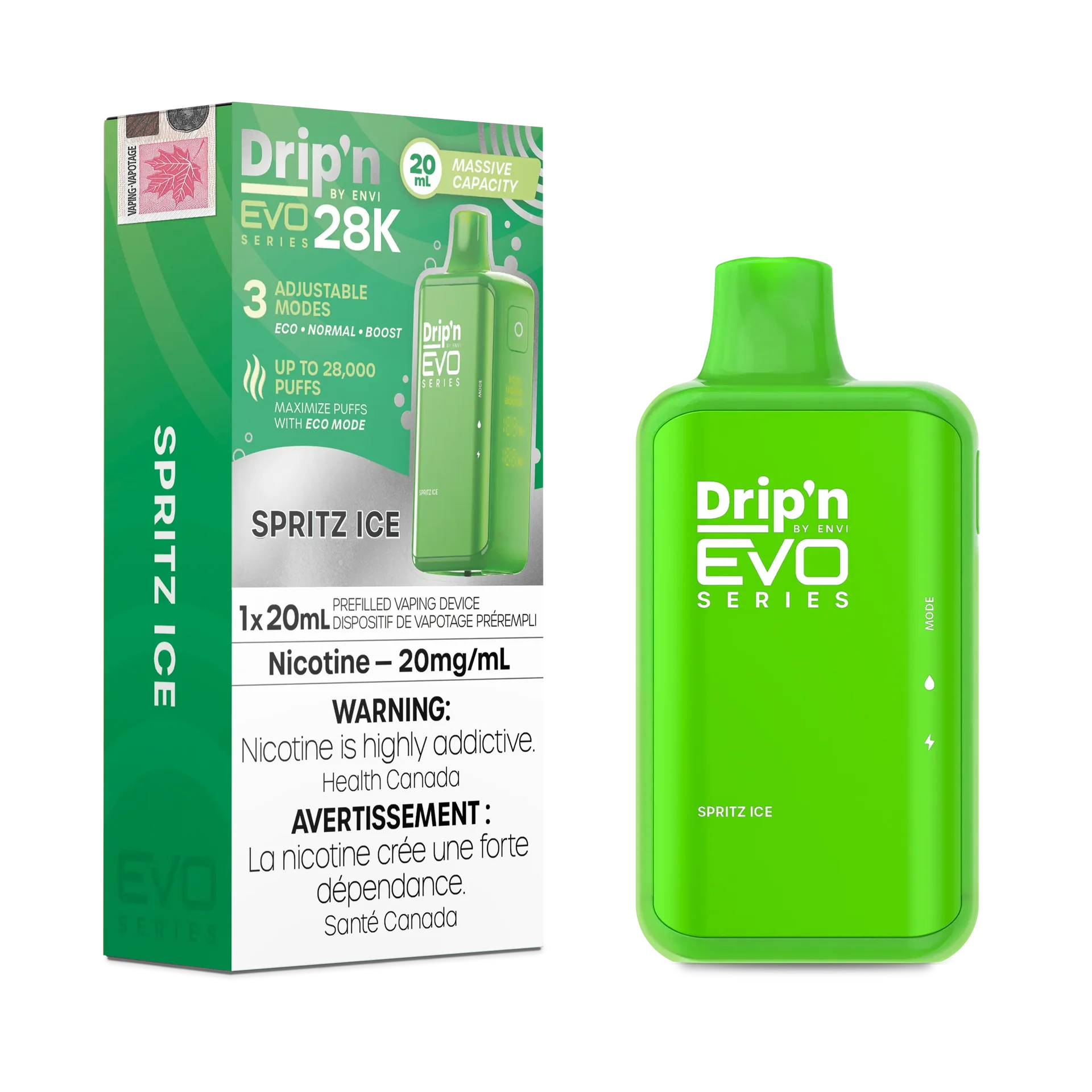 Spritz Drip'N Evo - Disposable 28K by DRIP'N