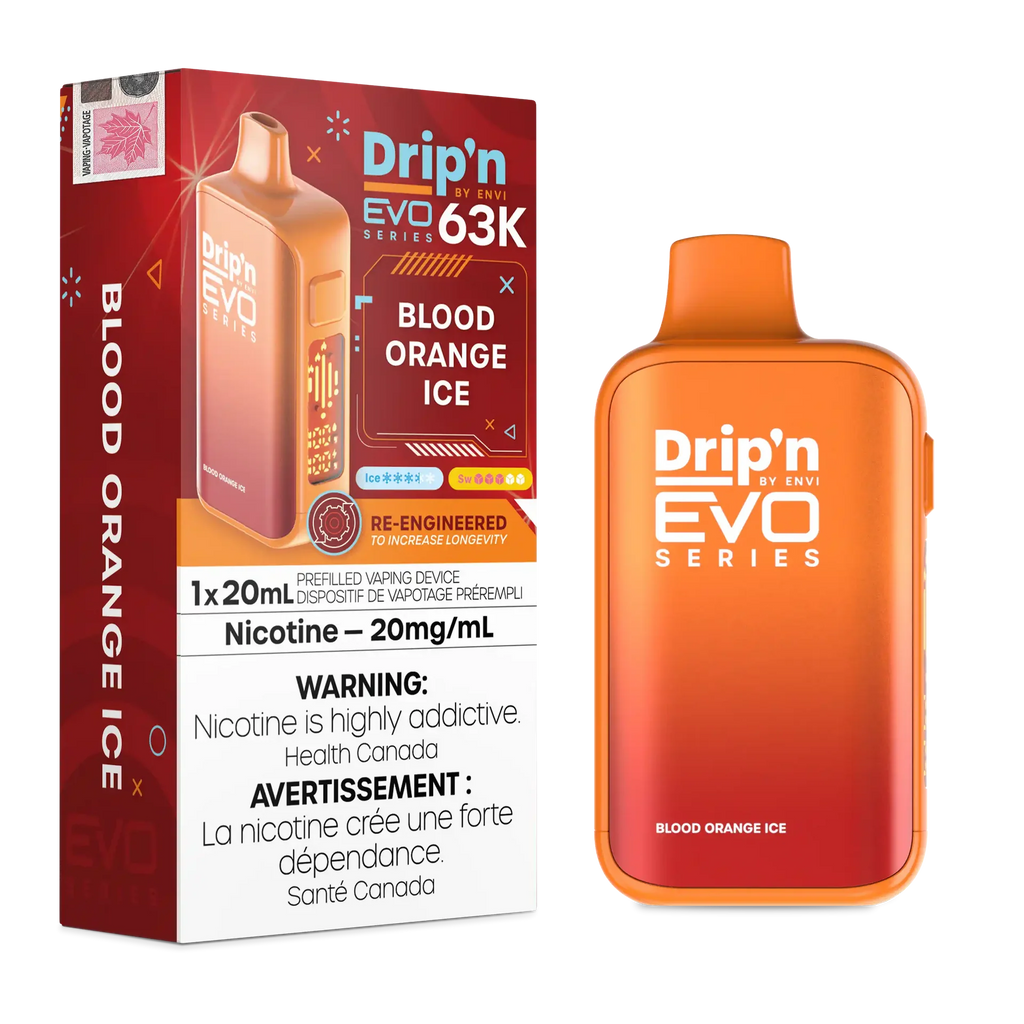 Blood Orange Ice Drip'n by Envi EVO 63K - Disposable Vape - view 1