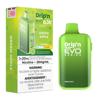 Green Apple Drip'n by Envi EVO 63K - Disposable Vape by DRIP'N — view 1