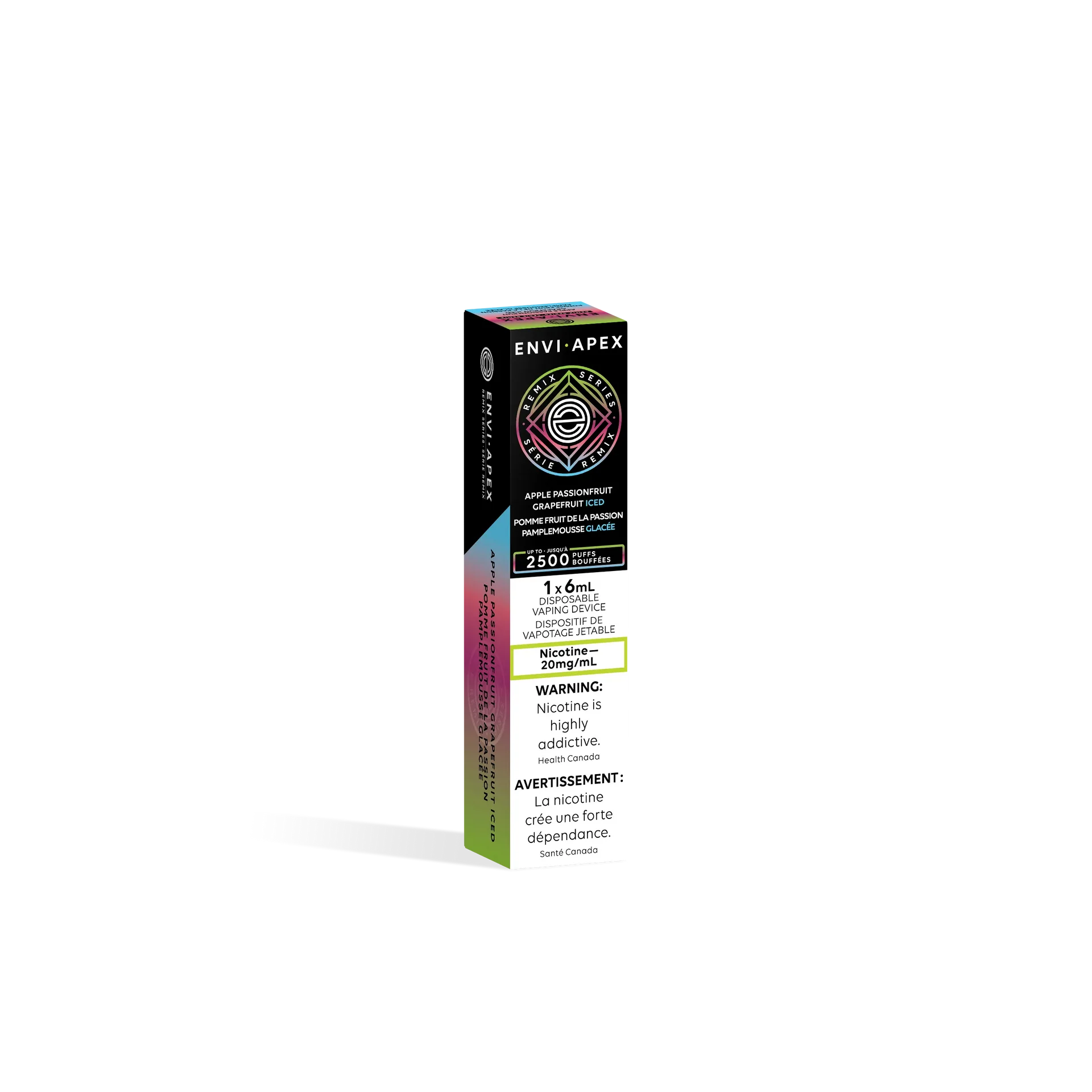Apple Passionfruit Grapefruit Iced Apex 2500 - Disposable Vape
