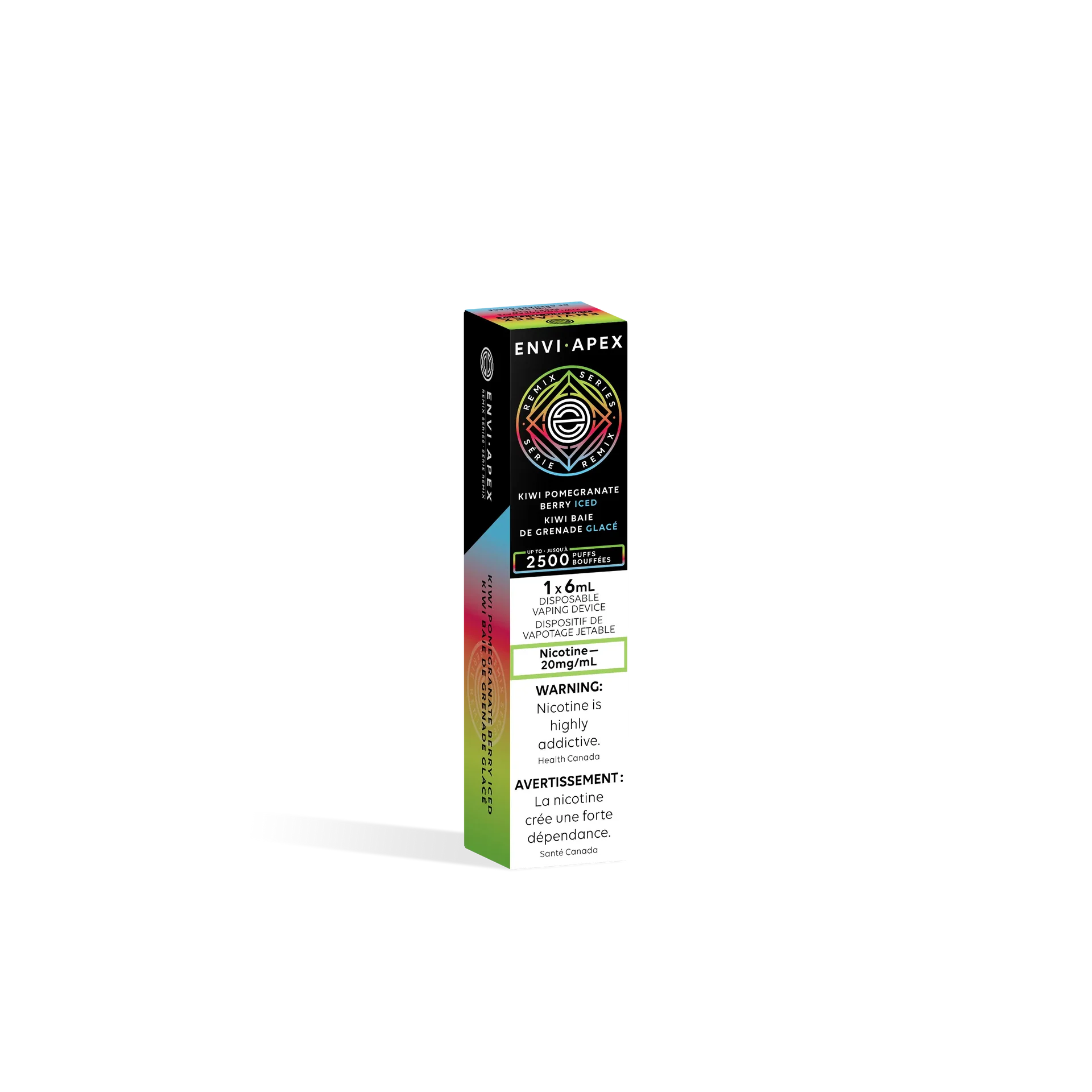 Kiwi pomegranate berry iced Apex 2500 - Disposable Vape
