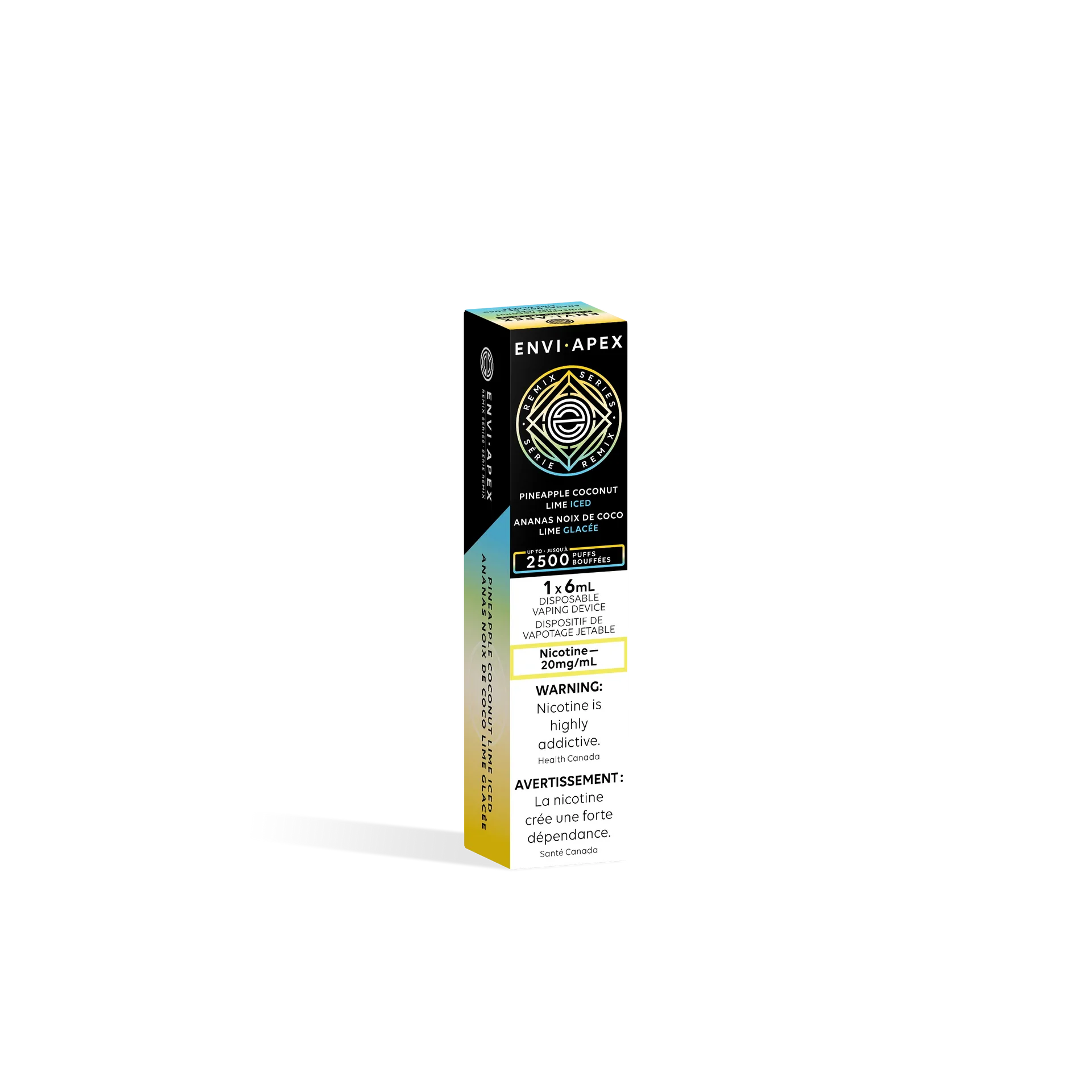 Pineapple coconut lime iced Apex 2500 - Disposable Vape