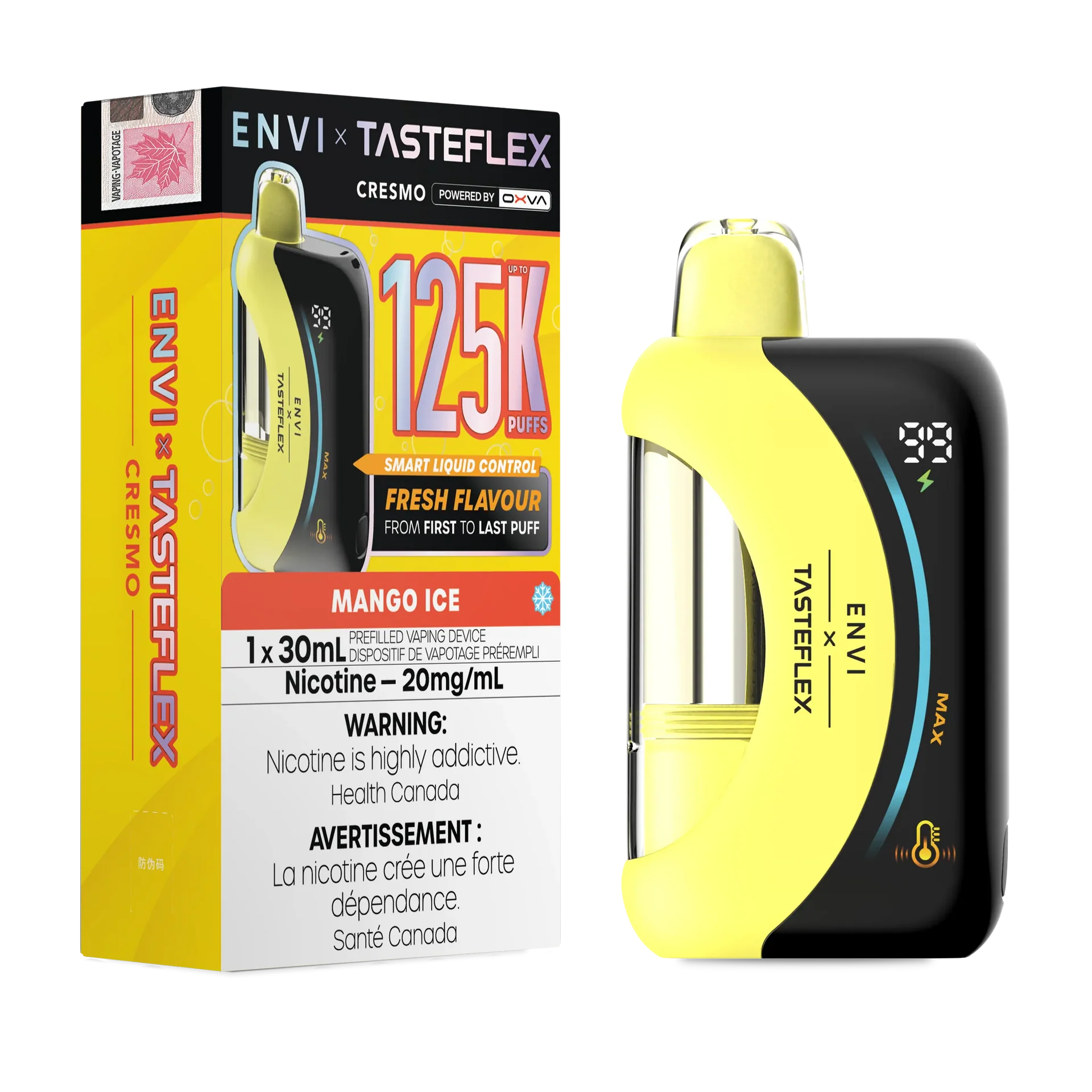 Mango Ice Envi X Tasteflex (Cresmo) - Disposable 125K