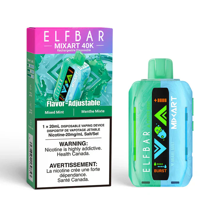 Mixed Mint Elf Bar MixART - Disposable 40K