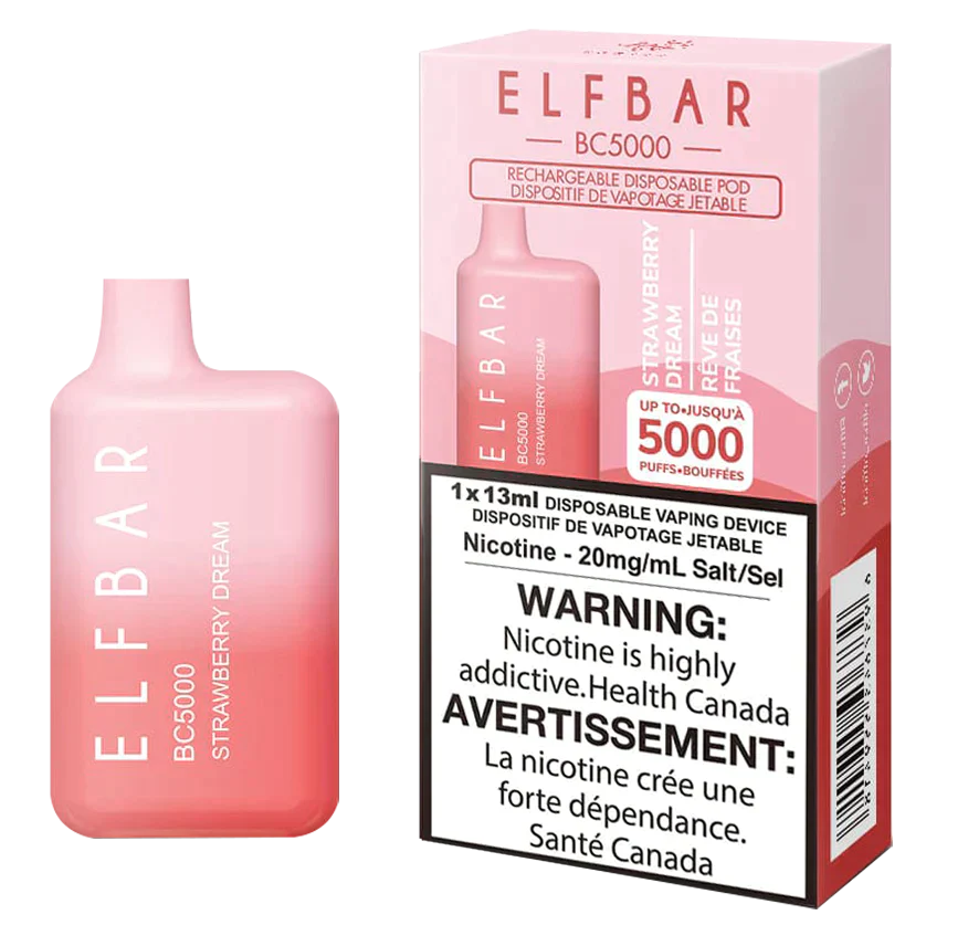 Elf bar - Disposable E-Cig (EXCISE TAXED) (5000 Puffs)