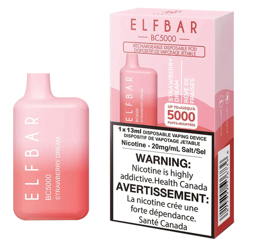Elf bar - Disposable E-Cig (EXCISE TAXED) (5000 Puffs)