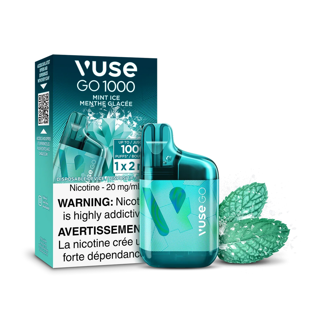 Mint Ice Vuse GO 1000 - Disposable Vape