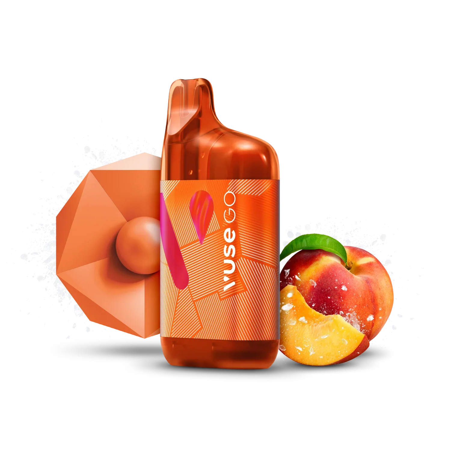 Peach Ice Vuse GO 5000 - Disposable Vape
