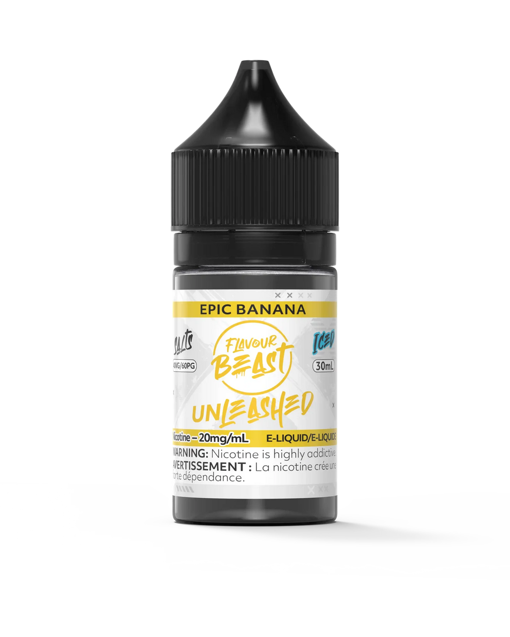 Epic Banana by Flavour Beast Unleashed Salt by FLAVOUR BEAST — view 1