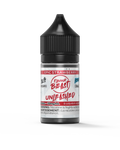 Epic Strawberry Flavour Beast Unleashed Salt 30ml e-liquid bottle with black cap and red label.