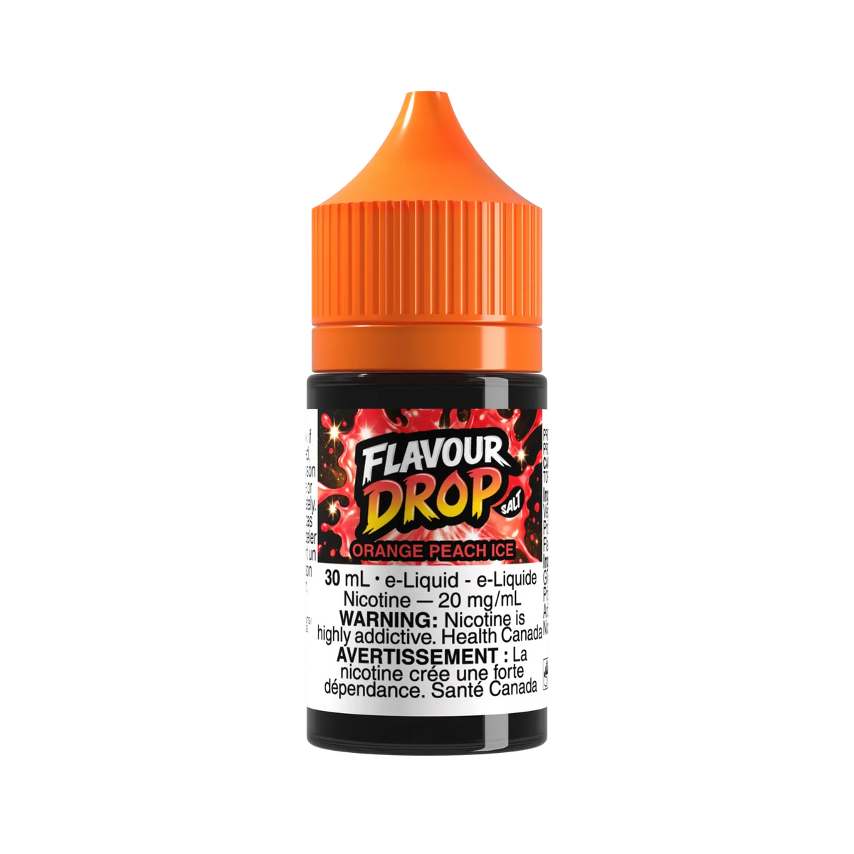 Orange Peach Ice by Flavour Drop Salt