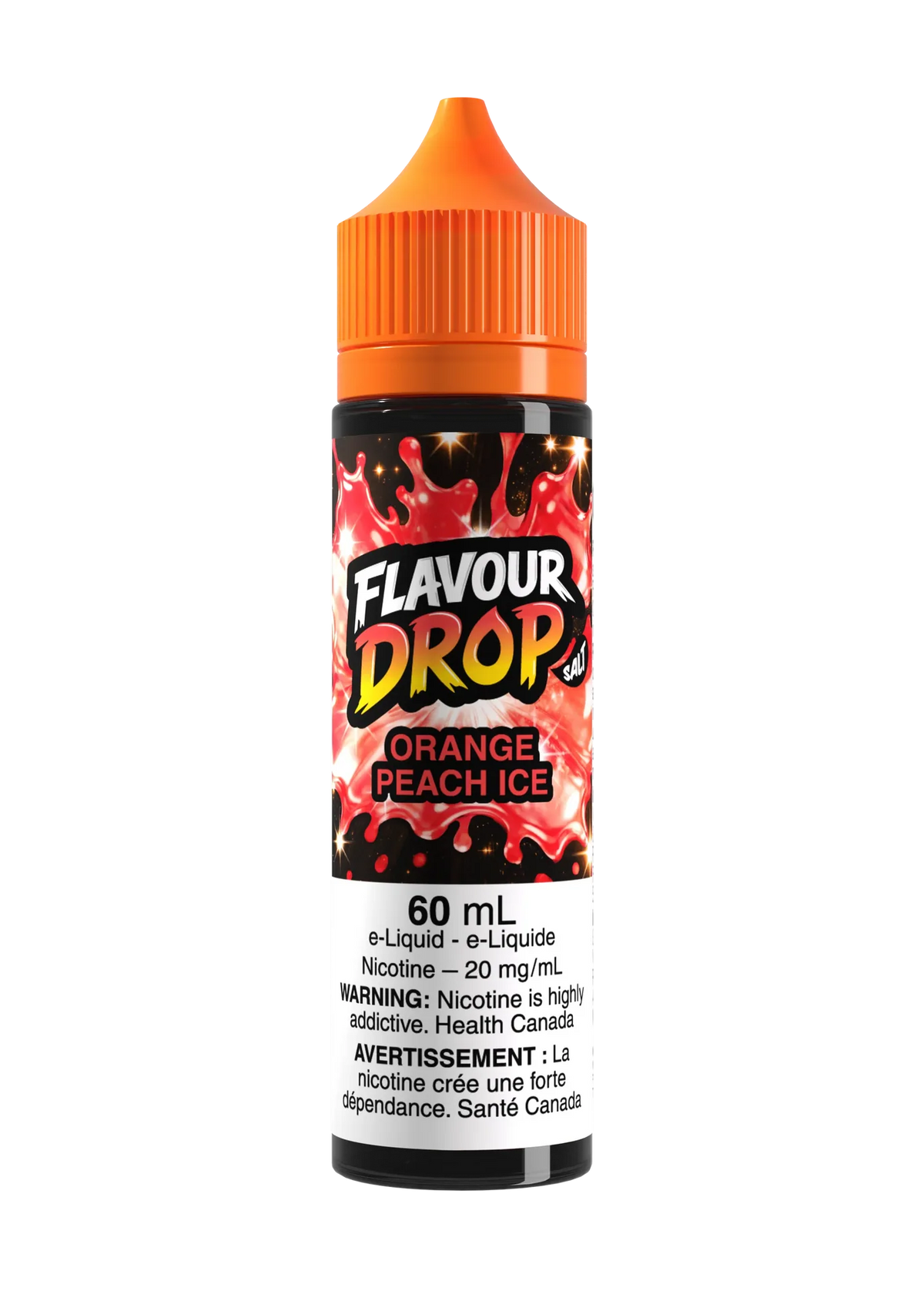 Orange Peach Ice by Flavour Drop Salt