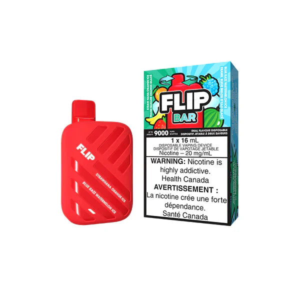 Flip Bar - Disposable E-Cig (EXCISE TAXED) (9000 Puffs)