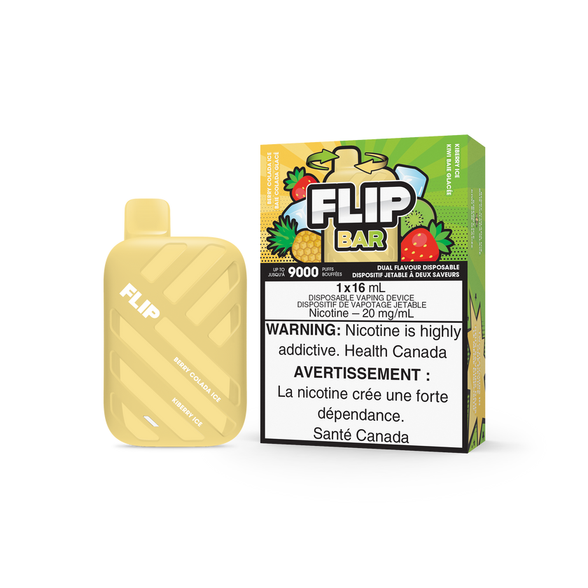 Flip Bar - Disposable E-Cig (EXCISE TAXED) (9000 Puffs)