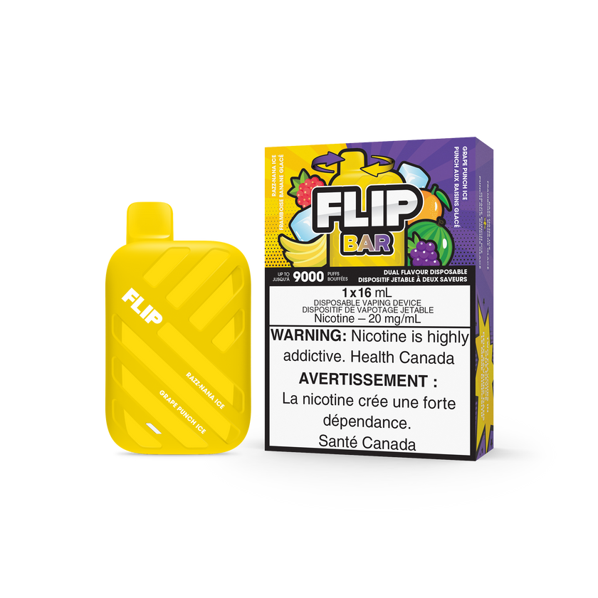 Flip Bar - Disposable E-Cig (EXCISE TAXED) (9000 Puffs)