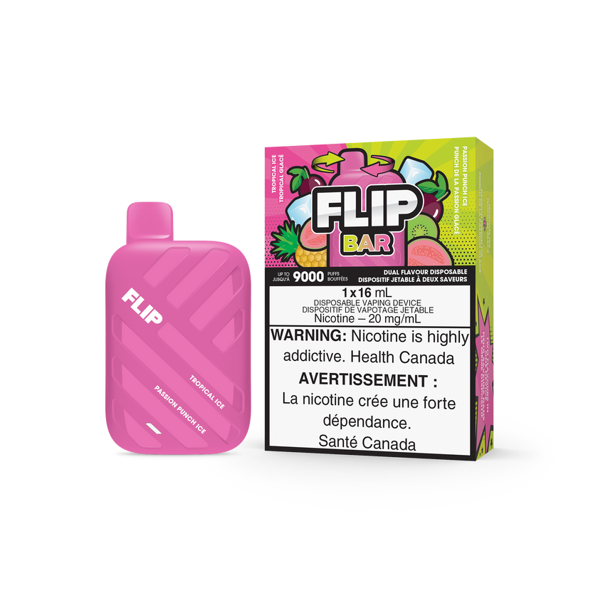 Flip Bar - Disposable E-Cig (EXCISE TAXED) (9000 Puffs)