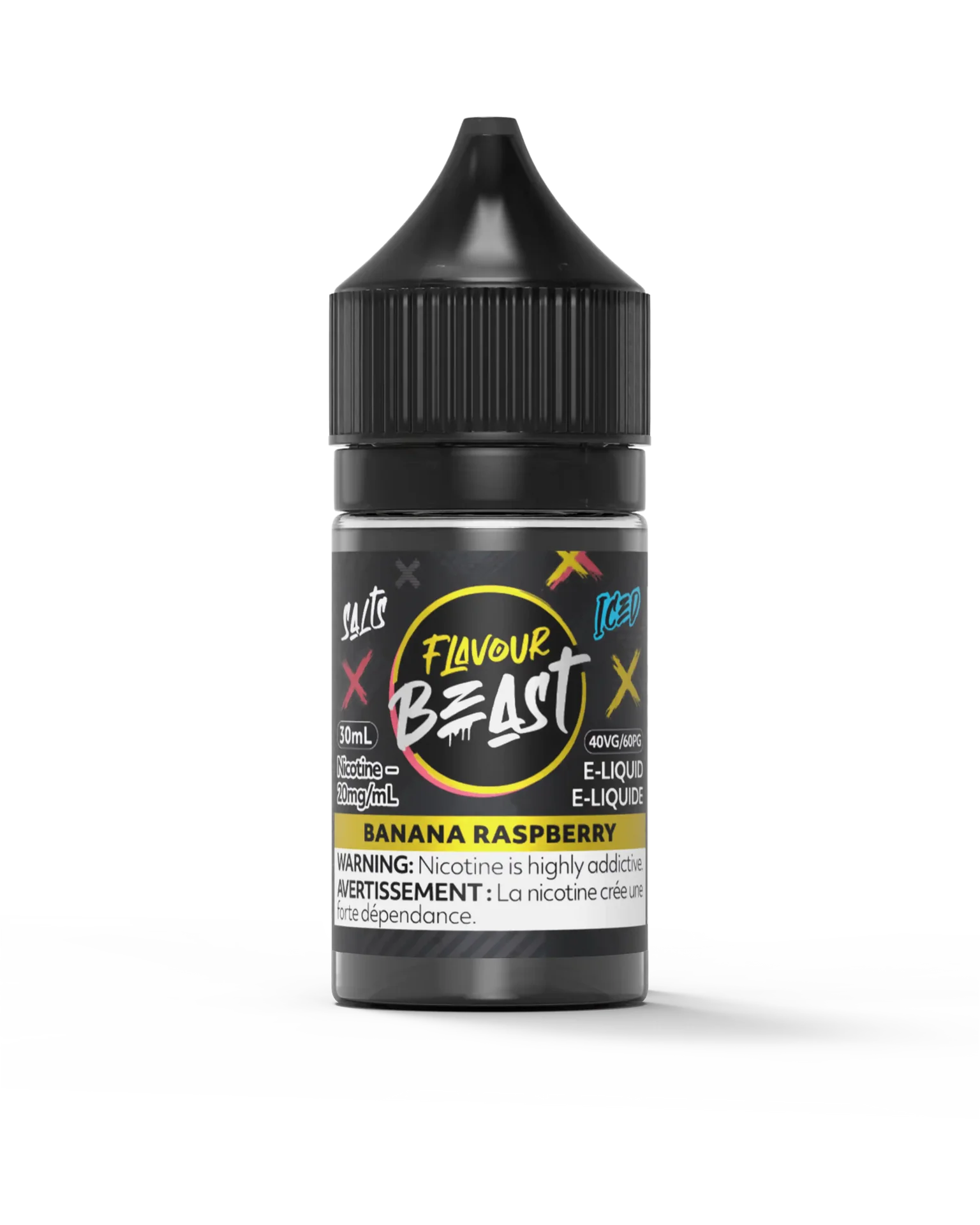 Banana Raspberry Iced by Flavour Beast Salt by FLAVOUR BEAST — view 1