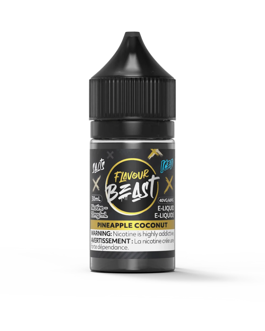 Pineapple Coconut Iced by Flavour Beast Salt by FLAVOUR BEAST — view 1
