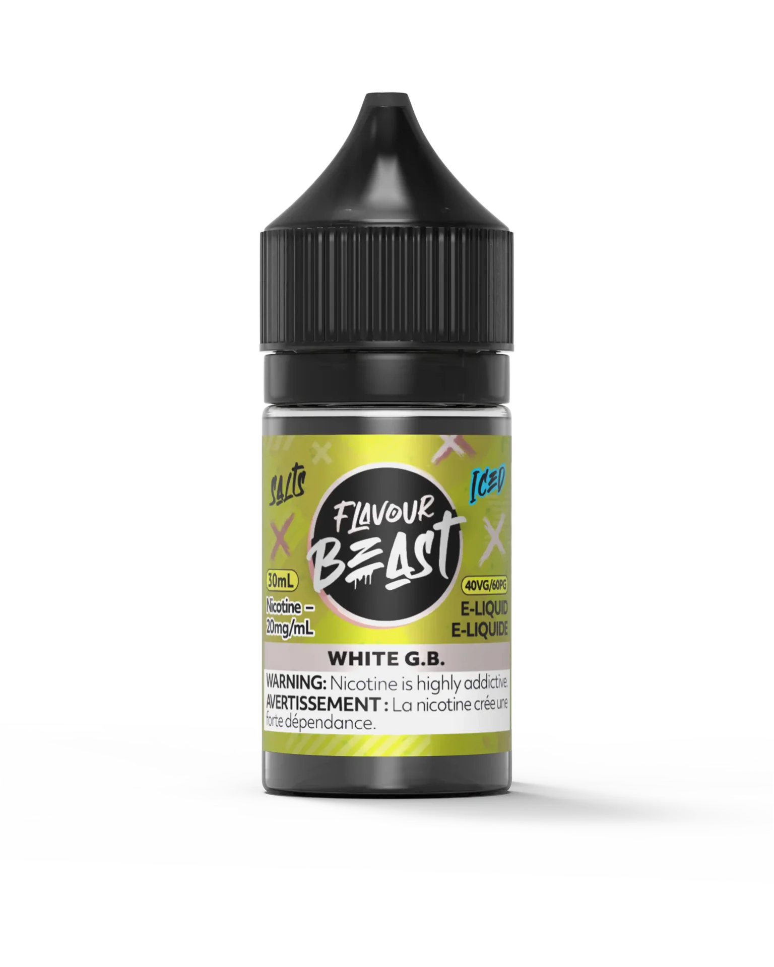 White G.B. Iced by Flavour Beast Salt by FLAVOUR BEAST — view 1