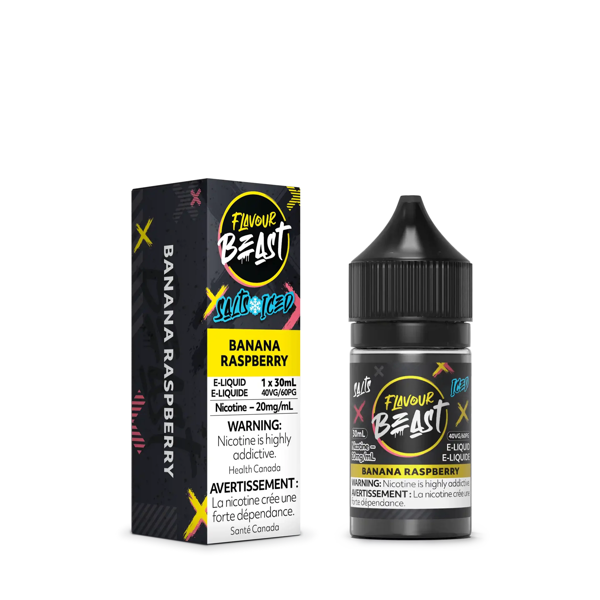 Banana Raspberry Iced by Flavour Beast Salt by FLAVOUR BEAST — view 2