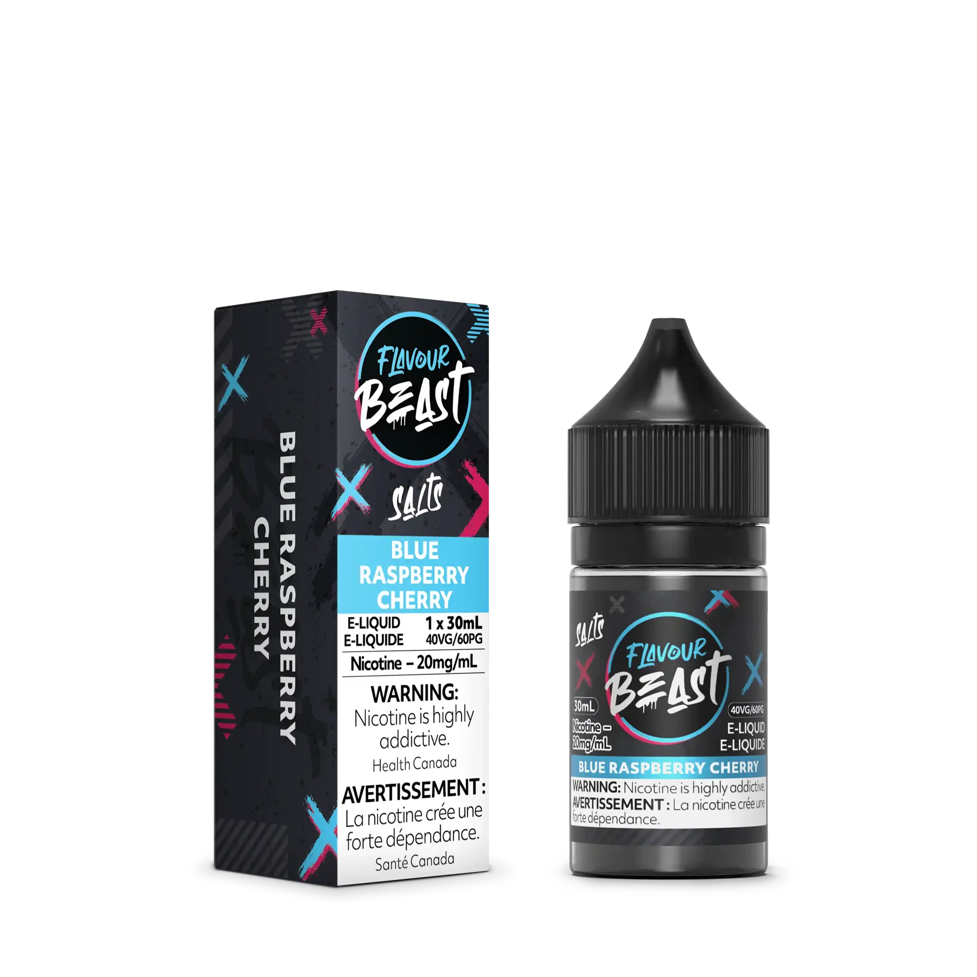 Blue Raspberry Cherry by Flavour Beast Salt by FLAVOUR BEAST — view 2