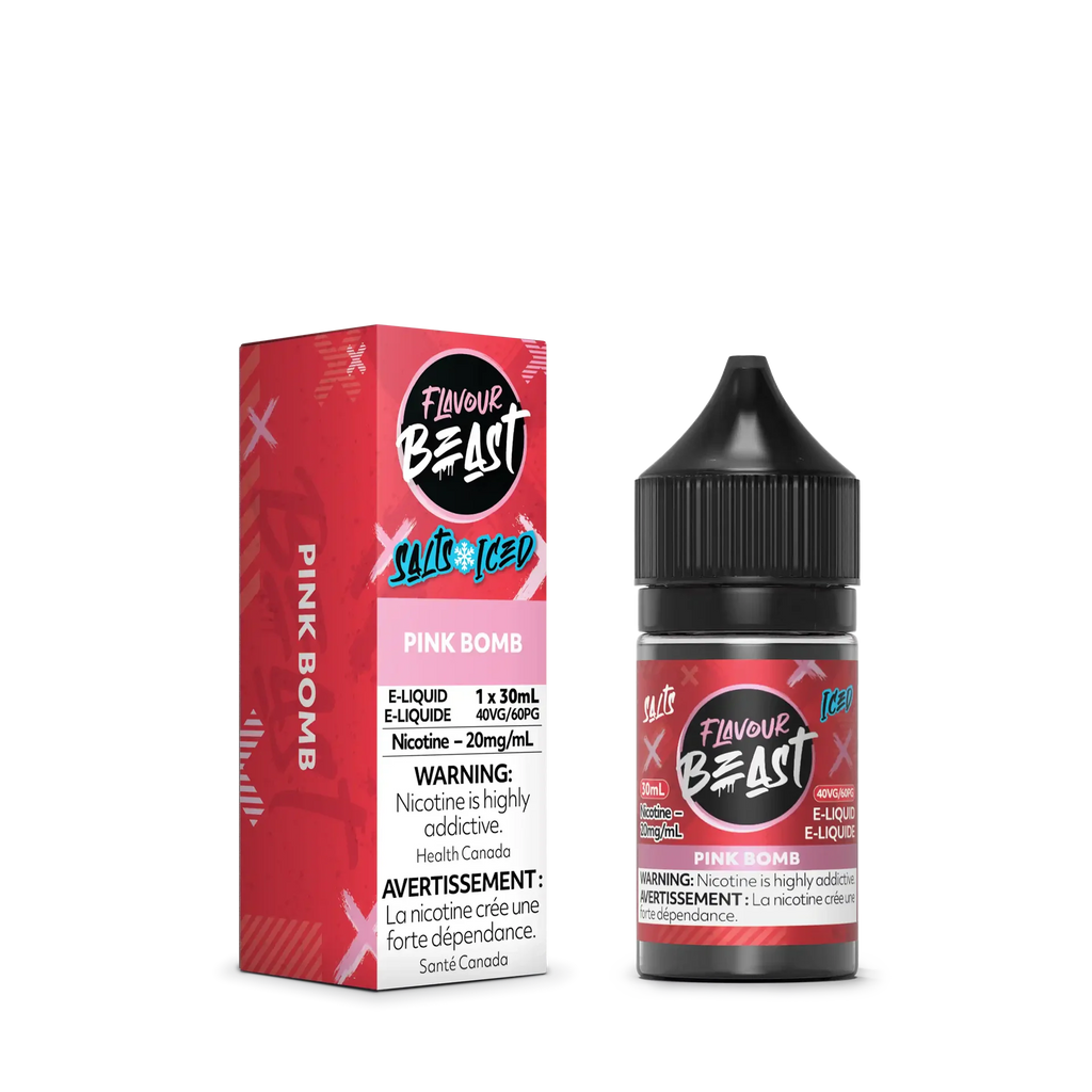 Pink Bomb Iced by Flavour Beast Salt by FLAVOUR BEAST — view 2